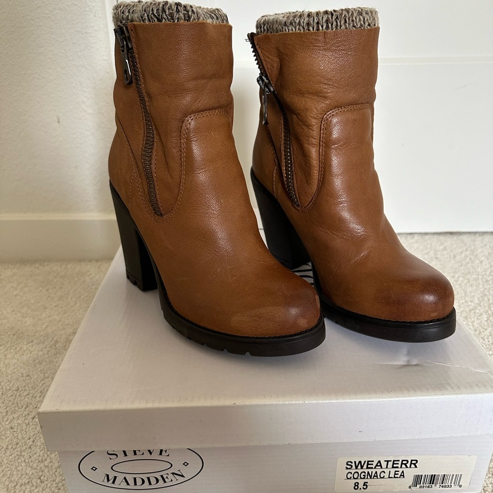 Steve Madden Sweater Booties